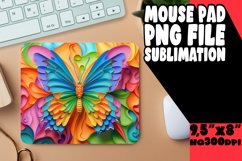 Spring Spectacle 3D Butterfly Mouse Pad - Colorful Product Image 1
