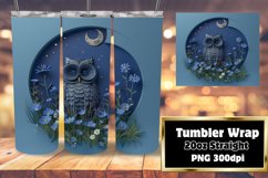 Cute 3D Animals Tumbler Wrap - Hole in Wall Art Product Image 1