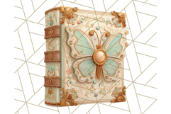 Cottagecore Butterfly and Book PNG Clipart Reading Elements Product Image 4
