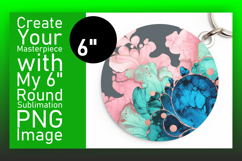 Playful Circle Design for Sublimation , Abstract Pattern Product Image 1