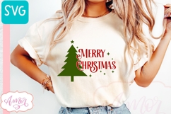 Merry Christmas SVG cut file easy to weed Product Image 3