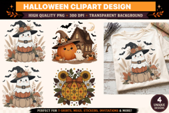 Halloween clipart,Autumn Halloween clipart,Halloween png Product Image 1