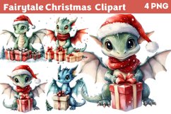 Fairytale Christmas Clipart PNG Product Image 1