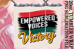 JOYFUL GIFT 20oz TUMBLER WRAP, Juneteenth Product Image 1