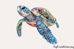 Fantasy Underwater Sublimation PNG Product Image 1