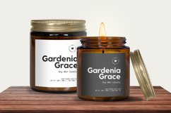 Custom Square Candle Label Canva Template - 4 Product Image 3