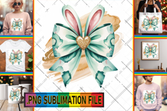 BRIGHT TSHIRT DESIGN Ideas PNG, Easter Bow Product Image 1