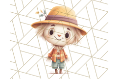 Woodland Autumn Animals PNG Clipart for Fall &amp; Harvest Product Image 4