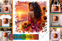 Bright TSHIRT Art PNG, Women Product Image 1