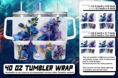 Blossom Beauty: Floral Tumbler Collection 40oz Product Image 1