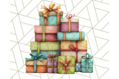 Christmas Whimsy Clipart, Holiday Kids PNG Graphics Product Image 4