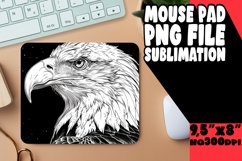 Abstract Bird and Floral Mouse Mat Product Image 1