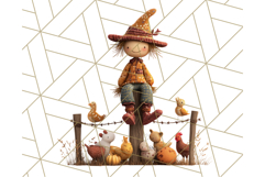 Scarecrow Festival Friends PNG Clipart Product Image 4