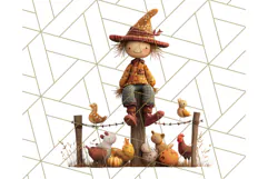 Scarecrow Festival Friends PNG Clipart Product Image 4
