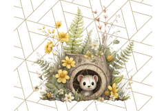 Whimsical Garden Friends Clipart PNG, Animal PNG Product Image 4