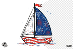 4th of July Undersea Life Clipart Product Image 1