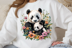 Mothers Day Animals Clipart Sublimation Bundle PNG Product Image 8