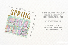 Spring Books Clipart Product Image 3