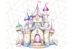 Pastel Fairy Clip Art PNG With Glitter, Rainbow Fairy Png Product Image 4