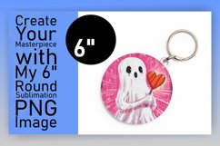 Adorable Ghost Circle - Valentine's Product Image 1