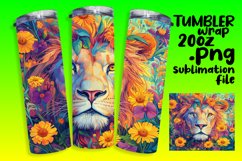 Customizable 20oz Tumbler File , Leo Product Image 1