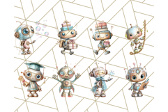 Robot Clipart, Soft Realistic Full Body Robot PNG Images Product Image 4