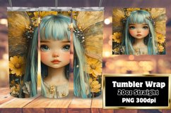 CUSTOMIZED 20oz Tumbler Wrap Design , Fairy Product Image 1
