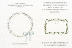 Easter Lily of the Valley Frames Clipart Product Image 2