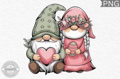 Easter Gnome Sublimation - Clipart PNG Bundle Product Image 16