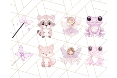 Pastel Purple Fairy Garden Clipart Enchanted Cottagecore Png Product Image 4