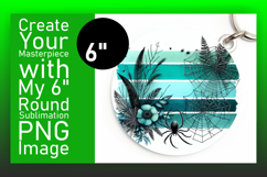 Creative Round Design for Keychains , Halloween Product Image 1