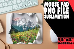 Arctic Frostbite 3D Mousepad Sublimation Product Image 1