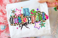 Be Unstoppable Believe in Yourself svg png sleeve design Product Image 4