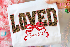 Leopard Love Png, Mama Valentine Png, Leopard Valentine Png Product Image 5