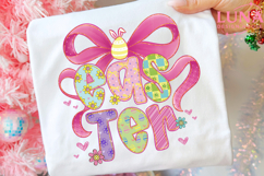 Preppy Coquette Easter Png, Easter Pastel Png, Happy Easter Product Image 6