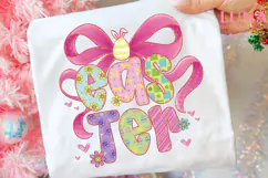 Preppy Coquette Easter Png, Easter Pastel Png, Happy Easter Product Image 6