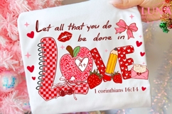 Teacher Love PNG, Christian Teacher Png, Valentine Classroom Product Image 4