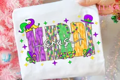 Mardi Gras Carnival PNG, Coquette Bow, Mardi Gras Y’all Png Product Image 6