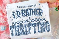 I’d Rather Be Thrifting PNG, thrift aesthetic shirt design Product Image 3