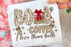 Books and Coffee PNG, Floral Book Lover Design, Flower Book Product Image 4
