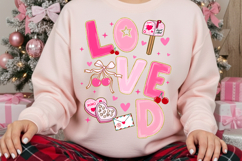 Loved John 3: 16 Png, Christian Valentines Png, Valentine Product Image 2