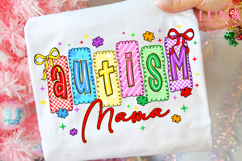 Coquette Autism Mama PNG, Autism Mama Png, In My Autism Mom Product Image 3