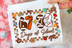 I Survived 67 33 Days Of School Png, School Png Product Image 6