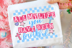 All My Life You Have Been Faithful PNG, Religious PNG Product Image 3