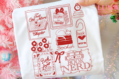 Just one more chapter PNG, books and coffee png, bookish Png Product Image 1