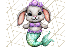 Halloween Bunny Clipart, Cute Bunnies in Costumes PNG Product Image 4