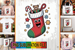 Elegant TOTE BAG Art Magic PNG, Cute Christmas Product Image 1