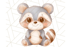 Cute Stuffed Animal Clipart for Nursery Decor Png Product Image 3