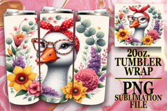 Sweet vibes 20oz tumbler wrap, Cute Animals Product Image 1