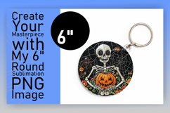 Trendy Round Design for Keychains , Halloween Product Image 1